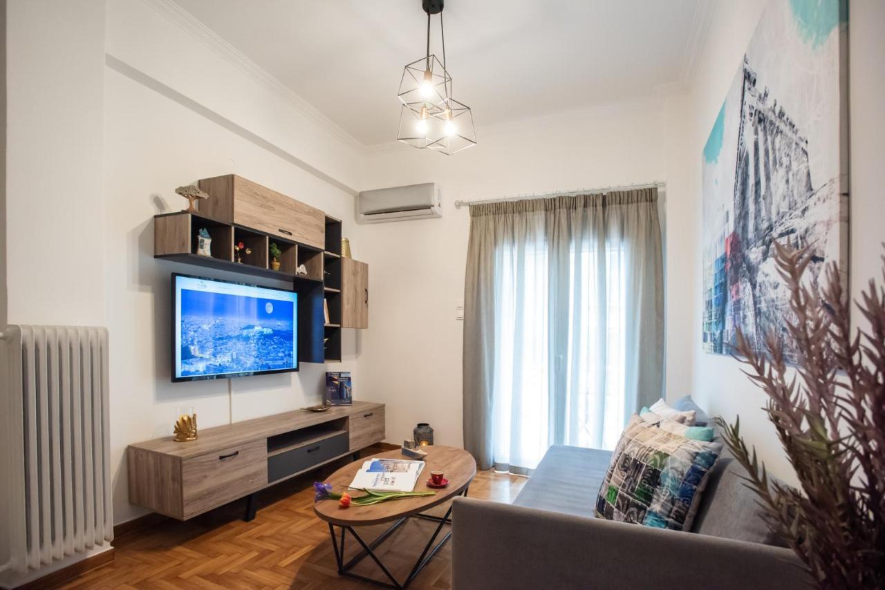 Blue Ark Comfort Near Acropolis เอเธนส์ ภายนอก รูปภาพ